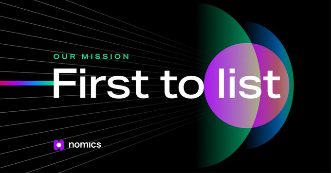 Nomics Is First to List Cryptoassets & Markets