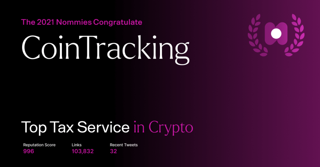 cointracking - top tax service in crypto