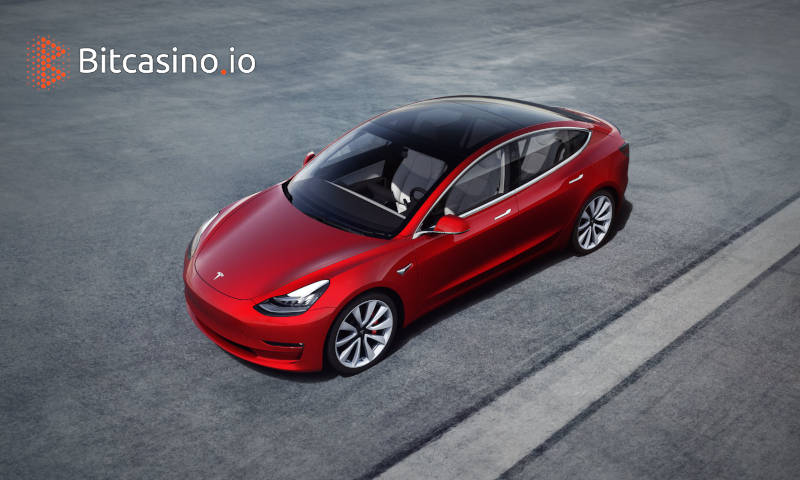 Congratulations to Bitcasino.io’s First Tesla Winner!