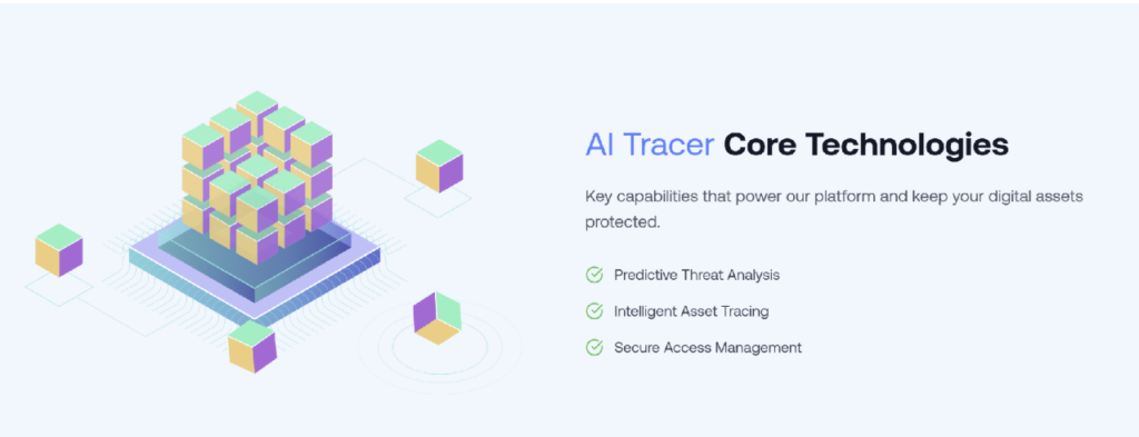 FinTracer interface showing blockchain transaction tracing and wallet flow analysis