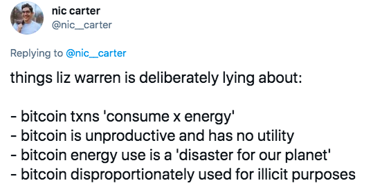image1 - Cryptocurrencies are Not a “Good Investment,” says US Senator Elizabeth Warren image1
