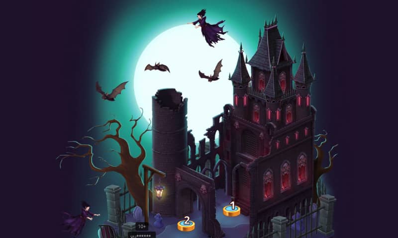 BitStarz Dracula's Treasure Level Up