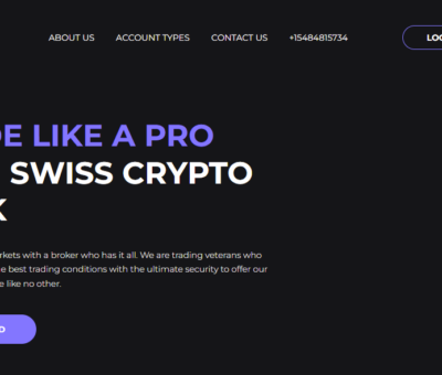 trade with Swiss Crypto Bank 