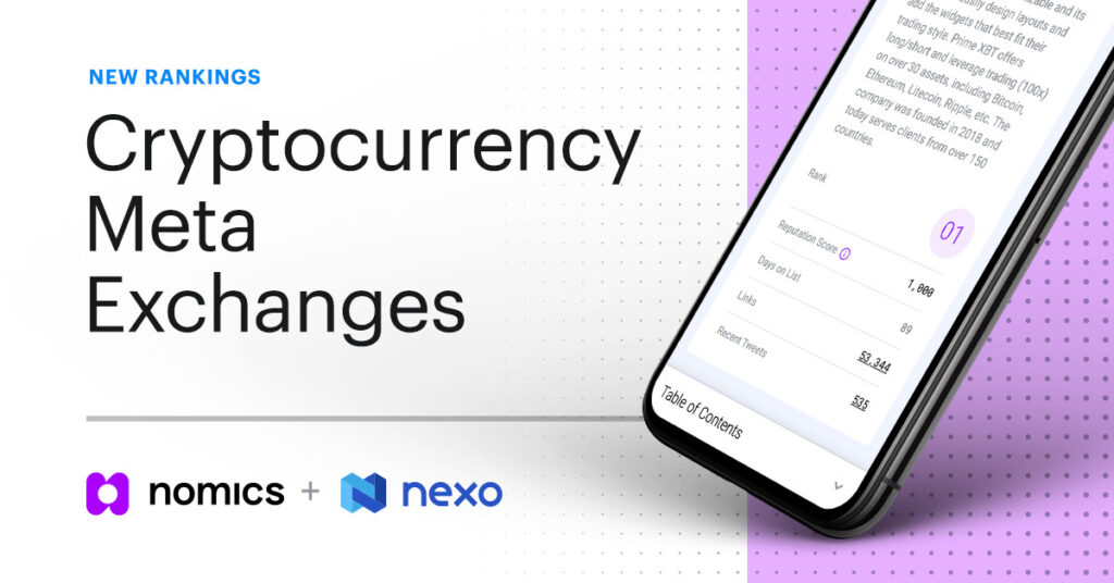 Ranking the Top Crypto Meta Exchanges of 2020