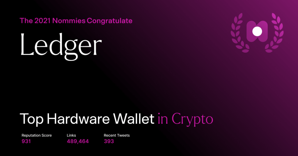 ledger - top hardware wallet in crypto