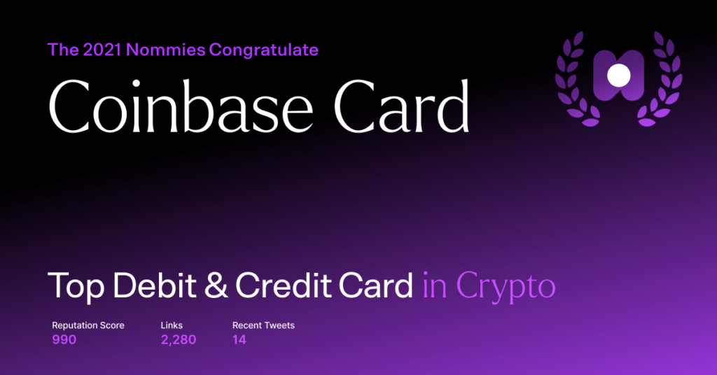coinbase card - top debit and credit card in crypto