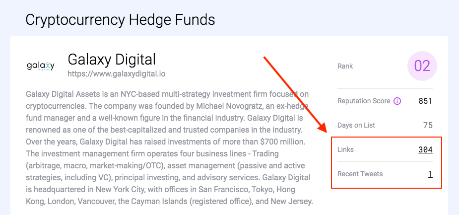 Links & tweets - crypto hedge funds